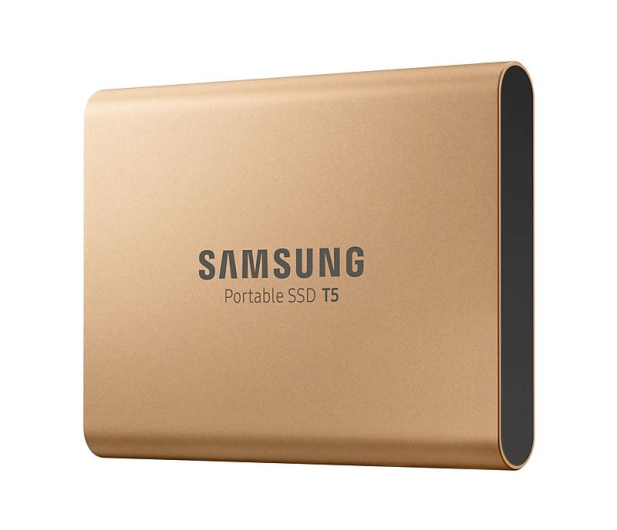 Samsung Portable SSD T5 500GB USB 3.1 Złoty - 490283 - zdjęcie